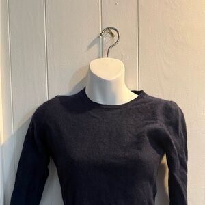 Charter Club Deep Blue Long Sleeve cashmere sweater S